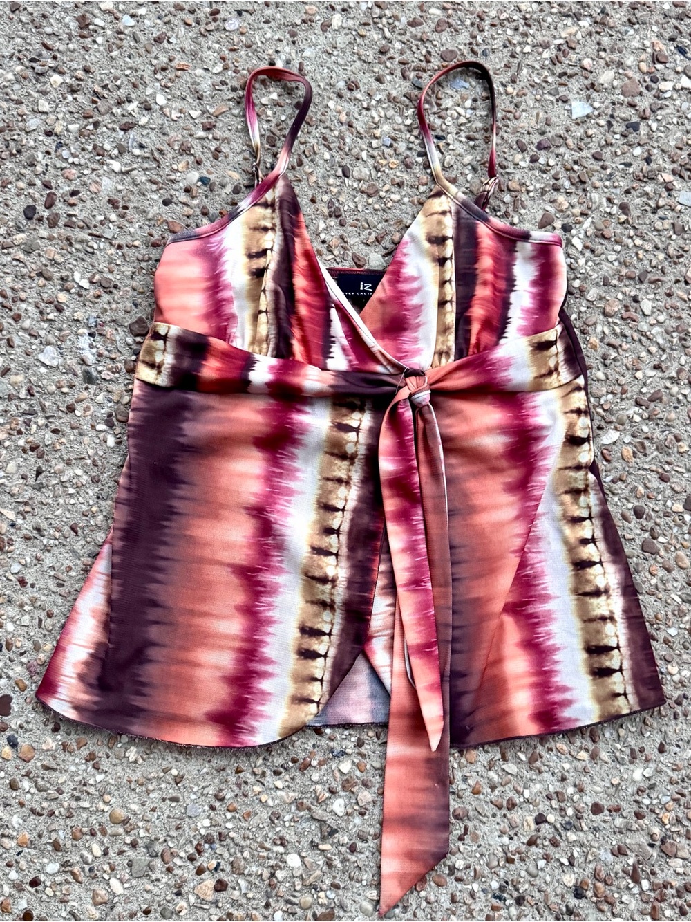 Vtg Y2K Like New Iz Byer California Babydoll Tank Size M Made in USA